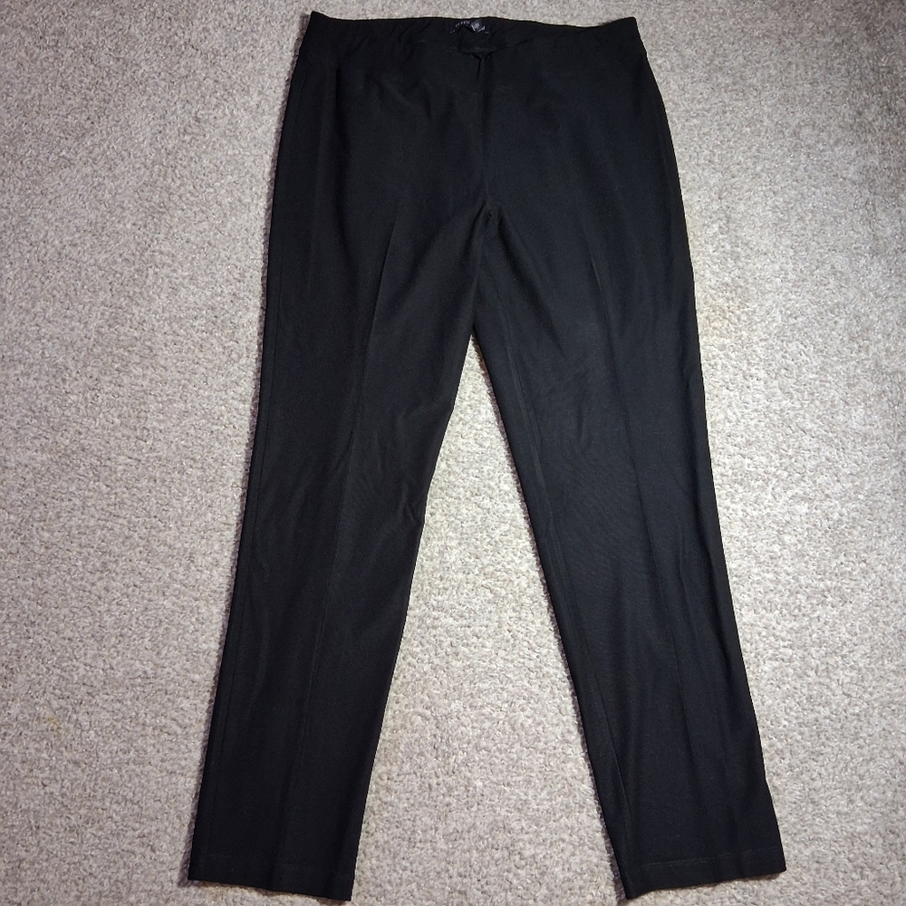 Eileen Fisher Pants Womens Size Small Black High Waist
